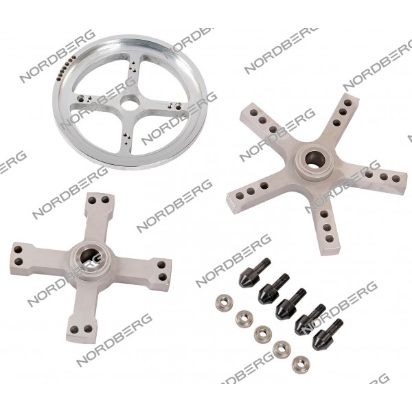 NORDBERG ОПЦИЯ АДАПТЕР  универсальный фланцевый для колес грузовых а/м (5лучевой+4лучевой) по X000451