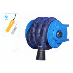 Катушка для сбора выхлопных газов с автоматическим приводом со шлангом L=8 м, D=150 мм и насадкой  NORDBERG HRF8150E-KIT