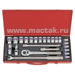 1/2” комплект  торцевых головок 4532MR KINGTONY 4532MR
