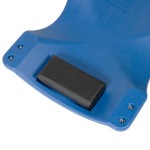 Лежак ремонтный, подкатной, пластиковый, синий OPT-40130B