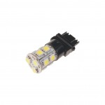 Автолампа T20W P27/7W (W3*16q) 13 SMD 5050 WHITE 260лм 6000K  12V MEGAPOWER /10/100 M-57365W
