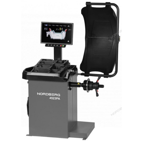 Станок балансировочный автоматический с дисплеем, серый NORDBERG 4523PA(G)
