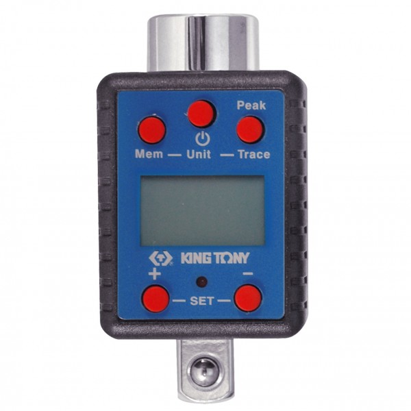 Динамометрический адаптер серии DIGITAL, 3/4, 200-1000 Нм, для левой и правой резьбы, кейс KING TONY 34607-1A