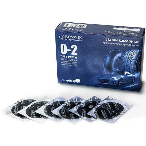 Латки овальные О2 (30х43), 100 шт. коробка O.2.K.100.