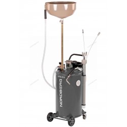 Установка для сбора масла пневматическая, 65 л, серая NORDBERG 2379-CG