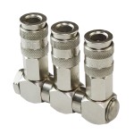 Разветвитель пневматический с вращающимися соединениями, вход 1/4 (F), 3 выхода БРС WDK-83RT