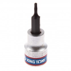 Насадка (бита) торцевая 3/8, Torx, T8, L = 50 мм KING TONY 302308