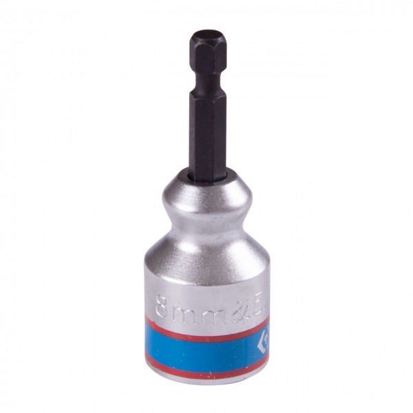 Шпильковерт роликовый для шуруповерта 1/4, 8 мм KING TONY 75A108M