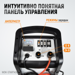 Пуско-зарядное устройство 290А, 12/24В WDK-Start400