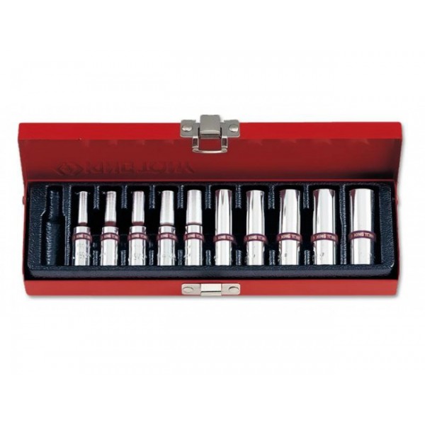1/4” комплект  торцевых головок 2510SR KINGTONY 2510SR