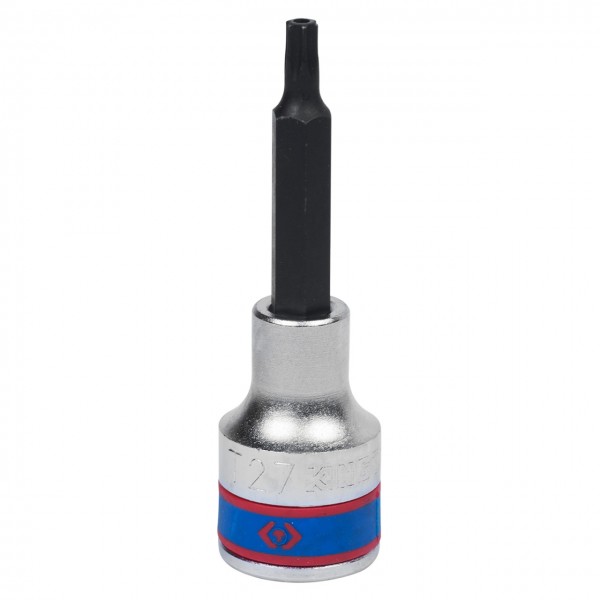 Насадка (бита) торцевая 1/2, Torx, T27, L = 80 мм, с отверстием KING TONY 403727