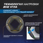 Набор ударных головок 1, 27-50 мм, 9 предметов OPT-80109