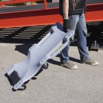 Лежак ремонтный, подкатной, пластиковый, серый OPT-40130G