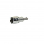 Насадка-вставка с битой Phillips PH4  1/2 22мм L=60мм ЭВРИКА /1/20 ER-94502