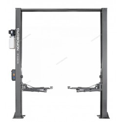 Подъемник двухстоечный 4 т, верхняя синхронизация, с электростопорами, H=4 м, 380 В, серый NORDBERG N4120H1E-4G_3+2_380