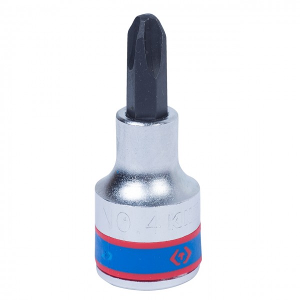 Насадка (бита) торцевая 1/2, Phillips, PH4, L = 60 мм KING TONY 402104