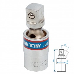 Кардан 3/8, шаровый KING TONY 3794