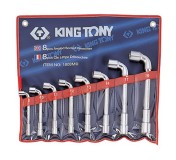 Набор торцевых L-образных ключей, 8-19 мм, 8 предметов KING TONY 1808MR
