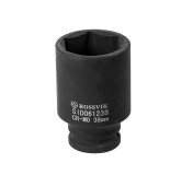 SID061238 Головка торцевая ударная, глубокая ROSSVIK, 1/2", 38мм