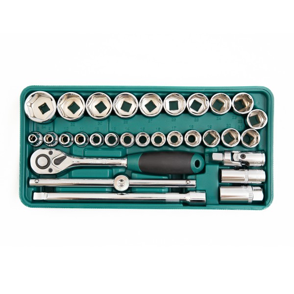 Набор инструмента ROSSVIK (головки 1/2"), ложемент, 30 предметов LST030
