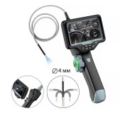 Видеоэндоскоп управляемый оптоволоконная подсветка, экран 4.5, 1Мп, 1280х720, 1м, 4мм зонд, 360° iCartool IC-VC1042WL