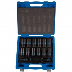 Набор ударных глубоких торцевых головок 3/4, шестигранные, 19-41 мм, 14 предметов KING TONY 6414MP