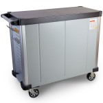 Тележка инструментальная, 7 ящиков и боковой отсек WDK-907E