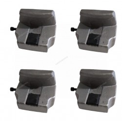 Комплект накладок (4шт) для работы с алюминиевыми дисками для 46TRKE42, 46TRKE, 46TRK26 NORDBERG 01-00018214