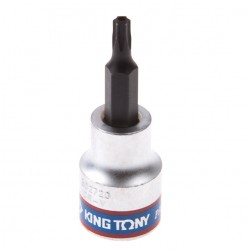 Насадка (бита) торцевая 3/8, Torx, T20, L = 50 мм, с отверстием KING TONY 302720