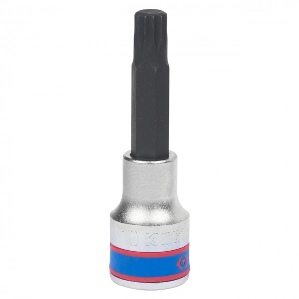 Насадка (бита) торцевая 1/2, Spline, M10, L = 80 мм KING TONY 403610