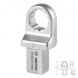 Насадка накидная серии FIT, 18 мм, 14х18 мм KING TONY 34502218M