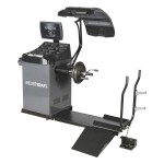 Грузовой балансировочный станок, автоматическим вводом параметров, вал 40 мм, 380 В WDK-7565B