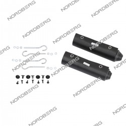 Шторка защитная с монтажным комплектом (2 шт) для подъемника N4122H1E-6B (высота 5,2 м) NORDBERG 01-00004508