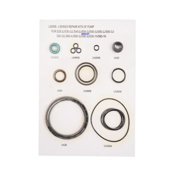 Ремкомплект пневмонасоса для (S50-2J full sealing of pump) RKPS50-2J