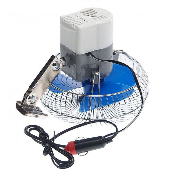 Вентилятор M-502 16см (6") с решеткой металл 24V MEGAPOWER /1/12 HIT M-502-24