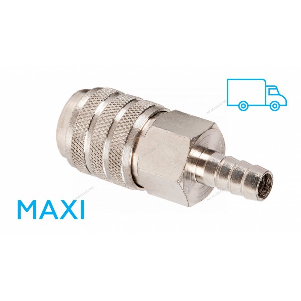 Разъем "мама" МАКСИ быстросъемный - елочка диам. 12 мм NORDBERG NPF12M