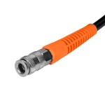 Шланг пневматический спиральный с БРС, 15 м WDK-65715