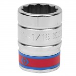 Головка торцевая стандартная двенадцатигранная 3/4, 1-1/16, дюймовая KING TONY 633034S