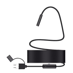 Видеоэндоскоп USB, 1Мп, 1600x1200, 3,5м, 8мм зонд iCartool IC-V101