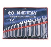Набор рожковых ключей, 6-32 мм, 12 предметов KING TONY 1112MR