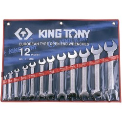 Набор рожковых ключей, 6-32 мм, 12 предметов KING TONY 1112MR