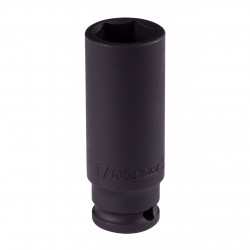 Головка торцевая ударная глубокая шестигранная 3/8, 17 мм KING TONY 343517M