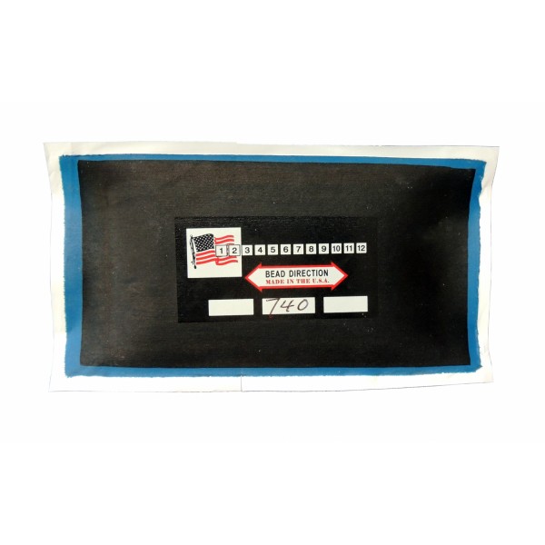 CLIPPER ЗАПЛАТА  кордовая для боковых порезов 102*190мм 11-740