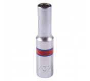 Головка торцевая глубокая шестигранная 1/4, 7/32, дюймовая KING TONY 223507S