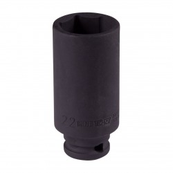 Головка торцевая ударная глубокая шестигранная 3/8, 22 мм KING TONY 343522M