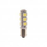 Автолампа T4W (BA9s) 13 SMD 5050 WHITE 6000K 280лм 12V MEGAPOWER /10 /100 OLD M-90132W