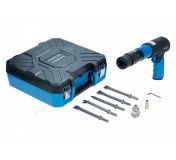 Пневмозубило 250 мм, с комплектом насадок и быстросъемным держателем в кейсе NORDBERG NP5070K