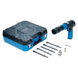 Пневмозубило 250 мм, с комплектом насадок и быстросъемным держателем в кейсе NORDBERG NP5070K