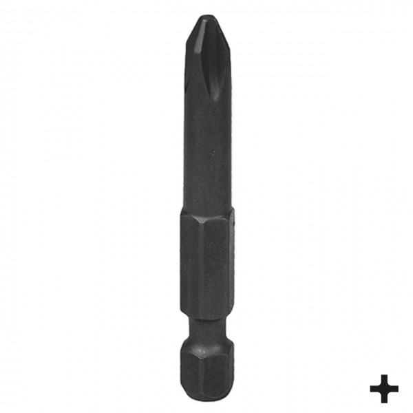 Вставка (бита) торцевая 1/4, Phillips, PH3, 50 мм, для шуруповерта KING TONY 715003P