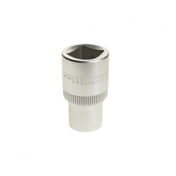Головка торцевая 11мм 1/2" 6-гранная L=40мм ЭВРИКА  1/224 ER-91304